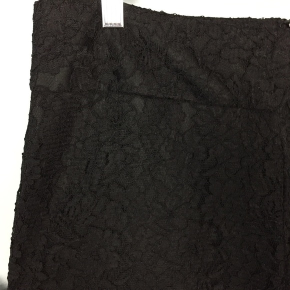 CATO Fully Lined Floral Lace Overlay Dress Pants - Picture 3 of 16